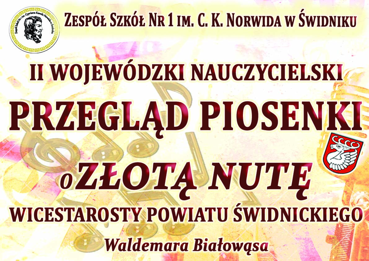 logo II wojewódzkiego nauczycielskiego przeglądu piosenki